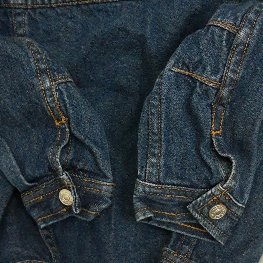 Tommy Hilfiger Snap Up Denim Jean Jacket 18-24 months VTG 1990s